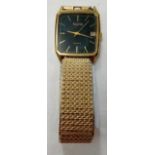 ACCURIST QUARTZ GENTS BRACELET WATCH WITH SQUARE FACE