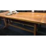 WOODEN FARMHOUSE TABLE 80'' X 32''