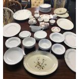 COLCLOUGH TEA WARE, MEAT PLATES & OTHER CHINAWARE