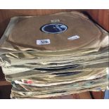 LARGE COLLECTION OF 78 RPM 10'' RECORDS INCL; THE GOONS, TOMMY HANDLEY ETC