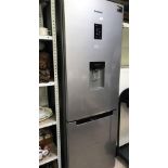 SAMSUNG SLATE GREY FRIDGE FREEZER WITH WATER DISPENSER