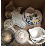 4 CARTONS OF MIXED CHINAWARE