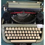 VINTAGE PORTABLE TYPEWRITER BY TYPEWRITER WORKS BULGARIA