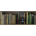 4 SHELVES OF HARDBACK & PAPERBACK BOOKS INCL; BIOGRAPHY'S, ARTHUR RANSOM ETC