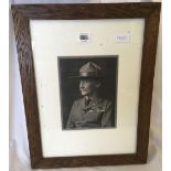 A F/G SIGNED PHOTO OF ROBERT BADEN POWELL