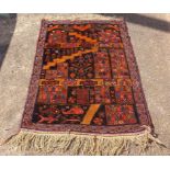 PATTERNED RUG 4ft 2'' X 3ft