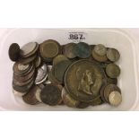 TUB OF COINS