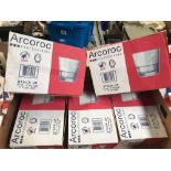 CARTON OF ARCOROC STACK-UP GLASSES IN BOXES