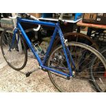 BLUE MULTI GEAR RACE BICYCLE