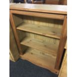 MEXICAN PINE BOOKCASE 40''H X 33''L X 12''W