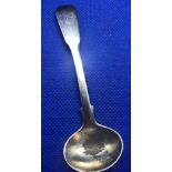 EXETER SILVER MUSTARD SPOON BY GEORGE TURNER 1832