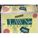 FISONS LAWN SPREADER - NEW IN BOX