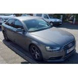 AUDI A4 TECHNIK TDI VEHICLE REG: RK13 VTE - DIESEL COLOUR GREY, MOT 4TH MARCH 2022 MILEAGE :91545