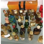 COLLECTION OF WHISKY MINIATURES