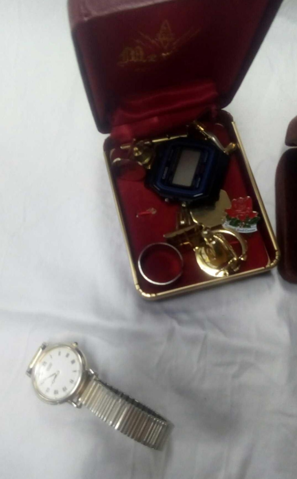 QTY OF CUFF LINKS & WATCHES IN BOXES - Image 2 of 4