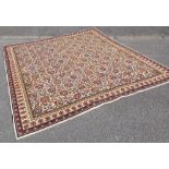 A 8ft 7'' X 7ft 6'' PATTERNED CARPET