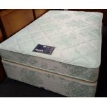 MYERS DOUBLE DIVAN BED WITH DRAWERS JUST OVER 4ft