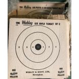 VINTAGE WEBLEY SLUG CATCHER WITH TARGETS