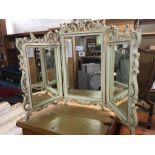 MODERN DECORATIVE TRIPLE TABLE MIRROR