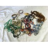 BAG OF COSTUME JEWELLERY