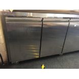 BLIZZARD HBC4 COUNTER CABINET / CHILLER (4 CABINETS) APPROX 220MM LONG BY 70MM DEEP