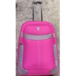 PINK CHICANE WHEELED TRAVEL BAG