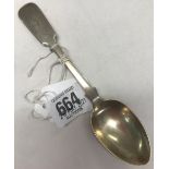 EXETER SILVER TEA SPOON BY T.S
