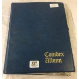 A COINDEX ALBUM CONTAINING A LARGE QTY OF PRE-DECIMAL COPPER COINS FROM VICTORIA ONWARDS, BRASS