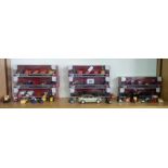 8 PACKS OF 5 PACK MICRO MINI DIECAST MODELS & QTY OF UNBOXED MINI DIECAST