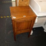 1930'S OAK POT CUPBOARD