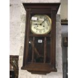 OLD OAK WALL CLOCK