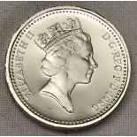 1996 ROYAL MINT UK SILVER PROOF NORTHERN IRELAND ON POUND COIN, STRUCK IN .925 STERLING SILVER, 9.