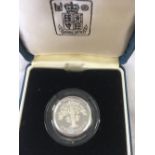 SILVER PROOF ONE POUND COIN