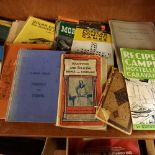 CARTON OF OLD MAP GUIDES ETC