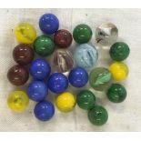 QM OLD GLASS MARBLES