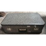 RETRO VINTAGE PATTERNED SUITCASE