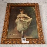 GILT FRAMED FINE ART PICTURE OF MISS MURRAY BY LAWRENCE