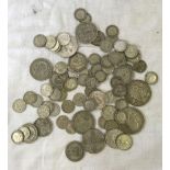 QTY PRE '46 COINAGE INCL; 2 X 1926 3 PENCE'S