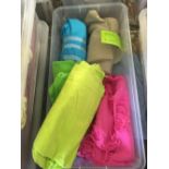 CARTON OF 6 BRAND NEW FLUORESCENT THROWS