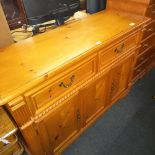 WOODEN SIDEBOARD