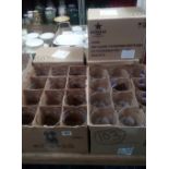 VARIOUS CARTONS OF PINT BEER GLASSES