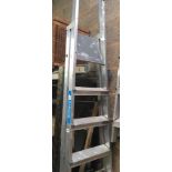 ZARGES 7 TREAD ALUMINIUM DECORATORS STEPS - 7ft HIGH