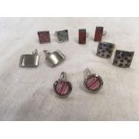 DESIGNER CUFF LINKS (INCL; TED BAKER, CONRAN ETC) (5 X PAIRS)