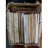 BOX OF CLASSICAL & EASY LISTENING LP'S & 2 ALBUMS OF 78'S