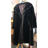 SIMULATED FUR COAT MADE BY TISSAVEL