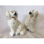 PAIR OF BESWICK SPANIELS 1970 VINTAGE