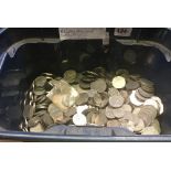 APRROX 12kg OF MAINLY BRITISH CUPRO NICKEL COINAGE (50P'S, 10P'S & 5P'S)