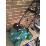 A COOPERS ELECTRIC LAWN MOWER (NO GRASS BOX)