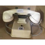 WHITE IVORY VINTAGE OFFICE TELEPHONE