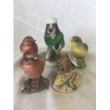 GROUP OF BESWICK FIGURES A/F (5)